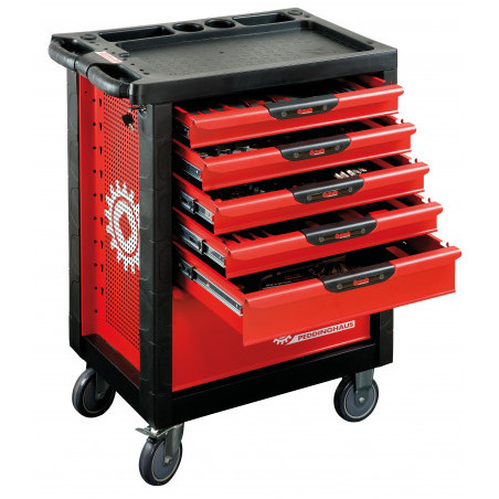 SERVANTE PROLINER 6 TIROIRS - 126 PIECES
