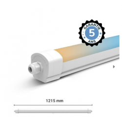 BOITIER ETANCHE LED INT 1255X58MM - 35W - 4000K - IP65 - IK10 - 5250LM