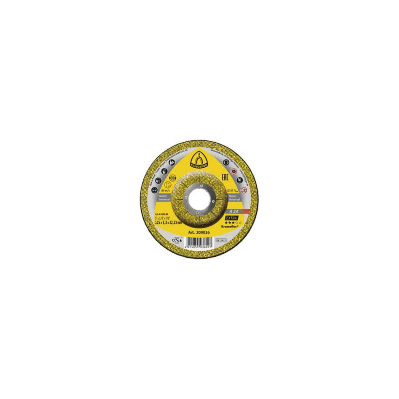 Disque de tronçonnage 125x3.2x22.23 acier-inox