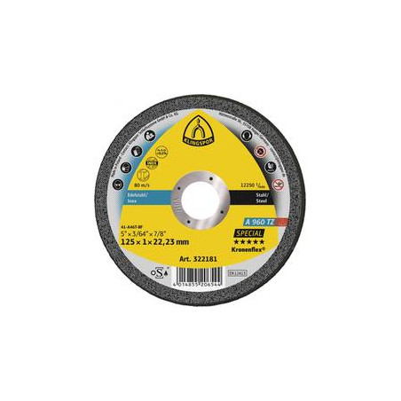 DISQUE A TRONCONNER INOX A 960 TZ SPECIAL 125X1