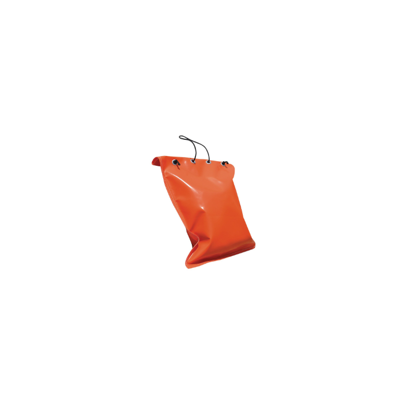 SAC DE LESTAGE PVC ORANGE - CAPACITE 15 KG