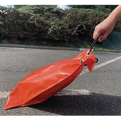 SAC DE LESTAGE PVC ORANGE - CAPACITE 15 KG