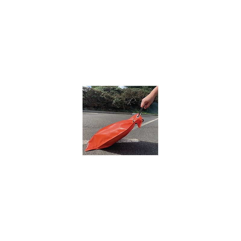 SAC DE LESTAGE PVC ORANGE - CAPACITE 15 KG