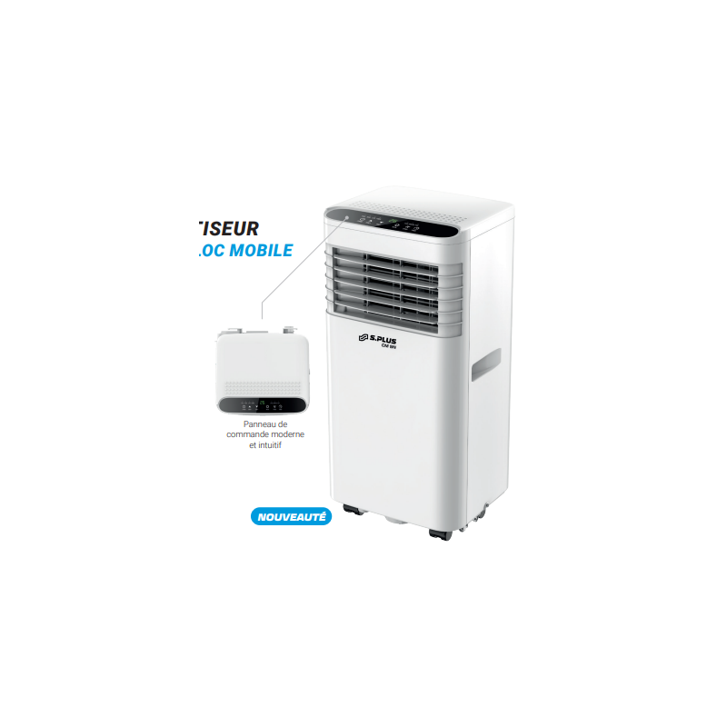 CM 9 N - CLIMATISEUR MOBILE 9000 BTU/2600W