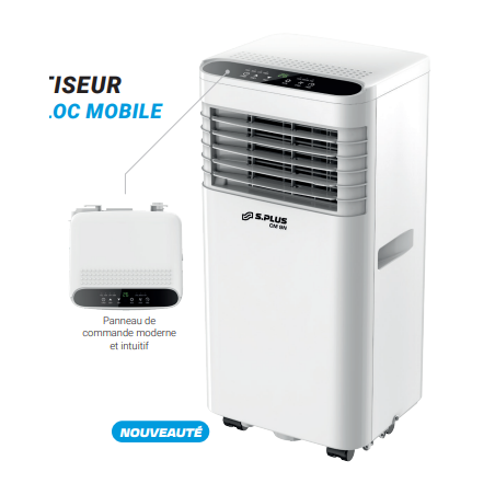 CM 9 N - CLIMATISEUR MOBILE 9000 BTU/2600W