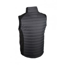 GILET SOFTSHELL GRIS ET NOIR