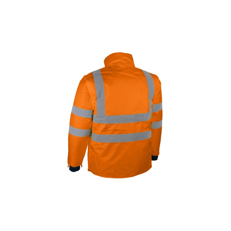 PARKA 4 EN 1 VESTE AMOVIBLE + MANCHES LONGUES AMOVIBLES