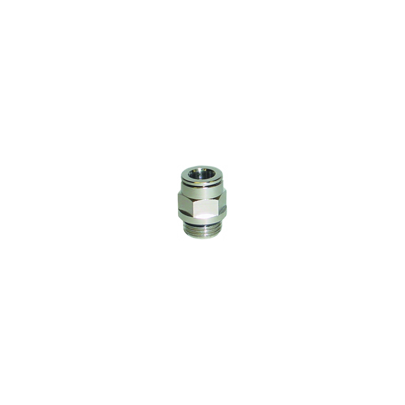 DROIT MALE CYLINDRIQUE INOX + JOINT MONTE  5801
