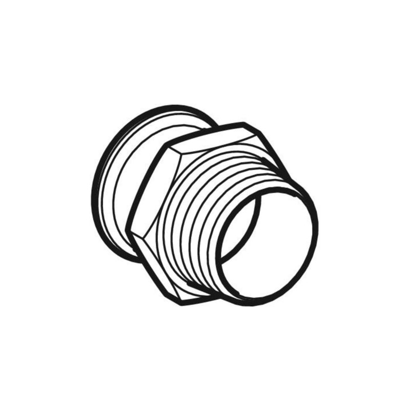 Raccord Mapress Acier Inox avec filetage mâle