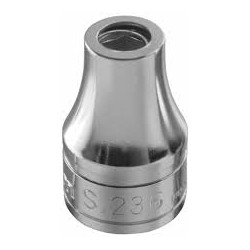 DOUILLE 1/2 PORTE EMBOUT A JONC DE RETENUE POUR 1/2"