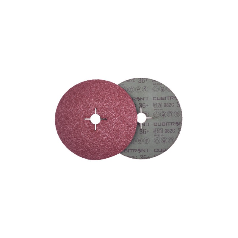 DISQUE FIBRE CERA CUBITRON ALU 3M785C Ø125X22 GR 120