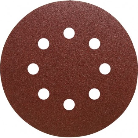 DISQUE VELCRO PS 22 K Ø150 PERCE 6 TROUS GRAIN 80 CDT 50