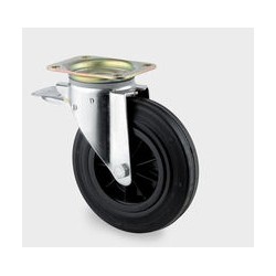 ROULETTE PIVOTANTE FREIN Ø160 REF 154110