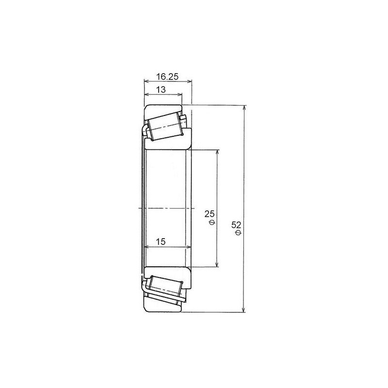 ROULEMENT A ROULEAUX CONIQUES 30208A