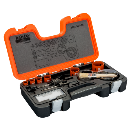 COFFRET DE SCIES TREPANS BIMETAL SANDFLEX 19 A 48mm 8 PVS