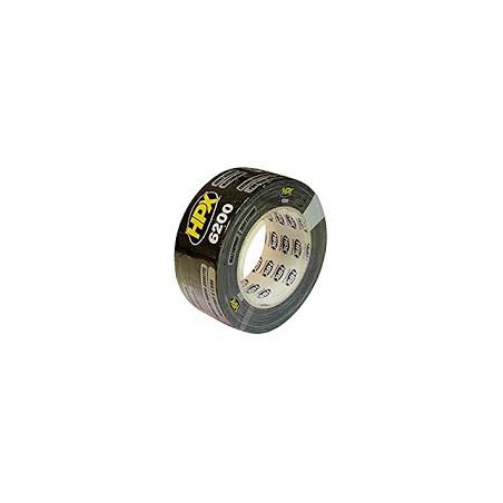 RUBAN ADHESIF TOILE AMERICAINE NOIR LONG : 25M X LARG : 48MM