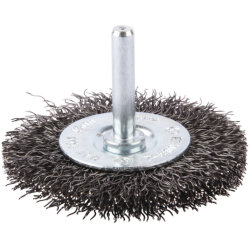 BROSSE CIRCULAIRE Ø60  SUR TIGE Ø6 REF D-39970