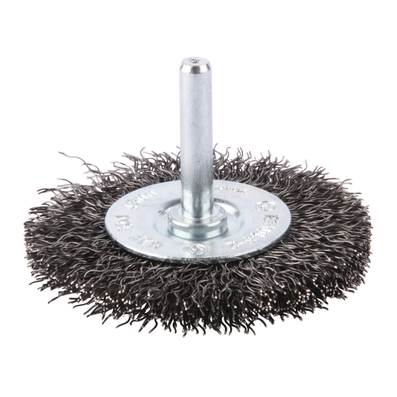 BROSSE CIRCULAIRE Ø60  SUR TIGE Ø6 REF D-39970