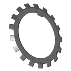 RONDELLE ET ETIER DE BLOCAGE POUR ECROU REF MB15