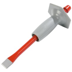 CISEAU DE MAÇON ACIER ALLIÉ, AVEC POIGNÉE