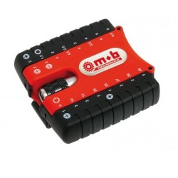 BOITE DE 32 EMBOUTS VISSAGE + PORTE EMBOUT SUR CARTE