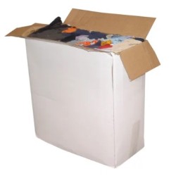 CHIFFON D'ESSUYAGE COULEUR CARTON DE 10KG CHIFFON D'ESSUYAGE COULEUR CARTON DE 10KG