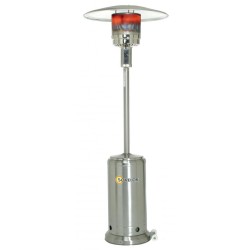 PARASOL CHAUFFANT MOBILE INOX SUR ROUE 13KW PARASOL CHAUFFANT MOBILE INOX SUR ROUE 13KW