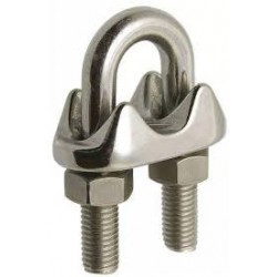 SERRE CABLE INOX A4 Ø5 BOITE DE 5 REF 649065 SERRE CABLE INOX A4 Ø5 BOITE DE 5 REF 649065
