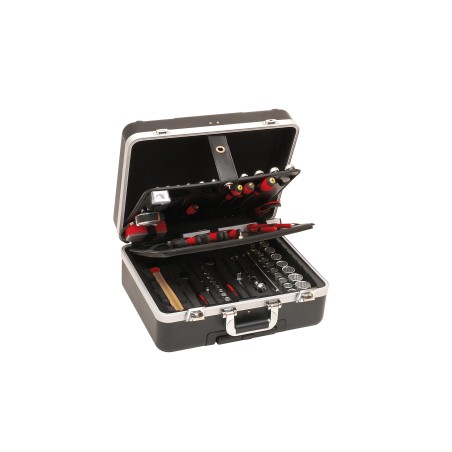 VALISE TROLLEY INTEGRE ABS 128P