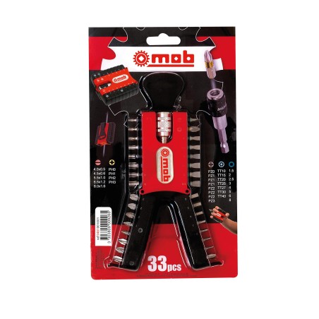 BOITE 32 EMBOUTS DE VISSAGE + PORTE-EMBOUT