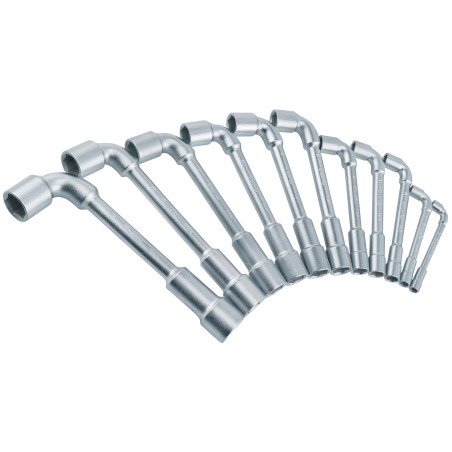 JEU DE 12 CLES A PIPE 6X6 PANS EN BOITE