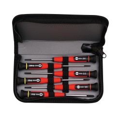JEU 6 TOURNEVIS PRECISION EN TROUSSE