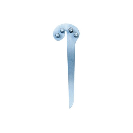 EQUERRE A CENTRER INOX 170MM