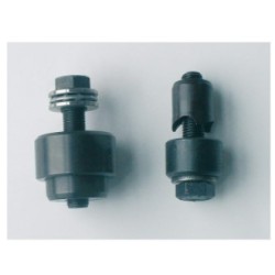 EMPORTE PIÈCE À TÔLE AVEC BUTÉE À BILLES ISO