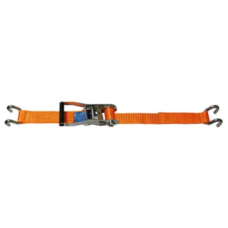 SANGLE PLATE CROCHET DOUBLE 12M + CLIQUET