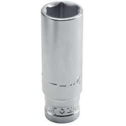 DOUILLE LONGUE 1/4'' 6 PANS