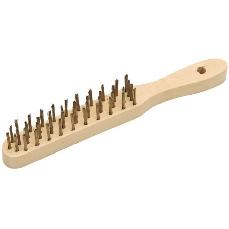 BROSSE METALLIQUE A MANCHE 30 cm