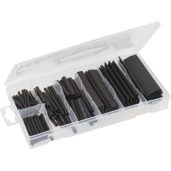 GAINE THERMORETRACTABLE 2:1 NOIRE - COFFRET 127 PCS