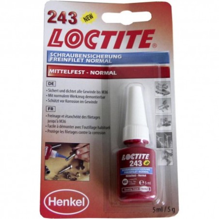 FREIN FILET MOYEN 5ML LOCTITE 243