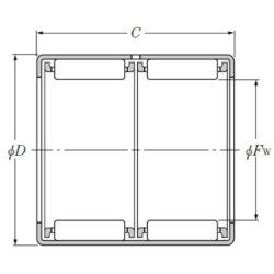 DOUILLE A AIGUILLES HK1622ZWD