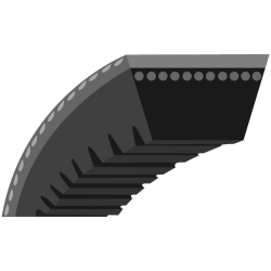 COURROIE TRAPEZOIDALE CRANTEE BX59