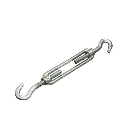 TENDEUR GALVA D.6MM 2 CROCHETS CMU 45 KG