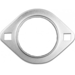 PALIER SEUL INOX OVALE APPLIQUE 2 TROUS REF SPFL205 PALIER SEUL INOX OVALE APPLIQUE 2 TROUS REF SPFL205