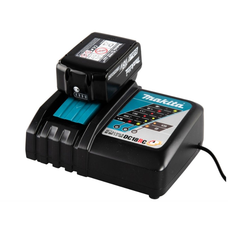 MAKITA CHARGEUR RAPIDE MAKSTAR Li-Ion, Ni-Mh 9,6 à 18 V DC18RC