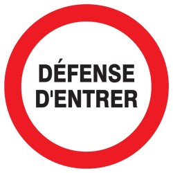 DEFENSE D'ENTREE Ø 300mm DEFENSE D'ENTREE Ø 300mm