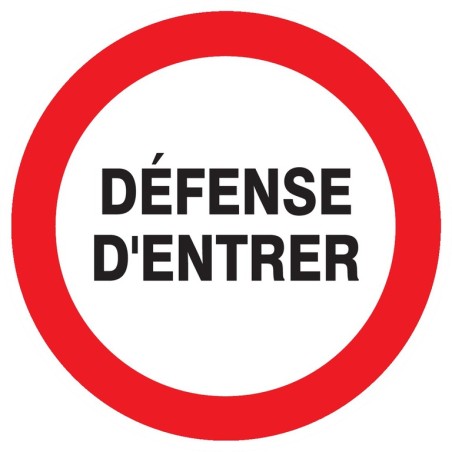 DEFENSE D'ENTREE Ø 300mm