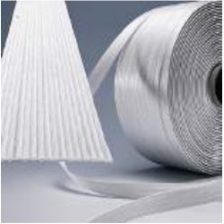 FEUILLARD TEXTILE BLANC 16X850ML Ø76 RESISTANCE 450KG FEUILLARD TEXTILE BLANC 16X850ML Ø76 RESISTANCE 450KG