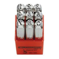 JEU DE 9 CHIFFRES A FRAPPER SERIE 293A. JEU DE 9 CHIFFRES A FRAPPER SERIE 293A.