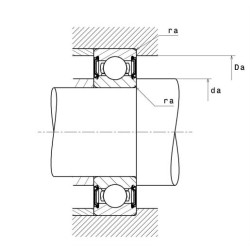 ROULEMENT A BILLES ACIER 6319LLU/5K