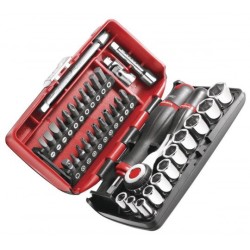 JEU DE DOUILLES 1/4" 6 PANS - MÉTRIQUES REF R.360NANOPB JEU DE DOUILLES 1/4" 6 PANS - MÉTRIQUES REF R.360NANOPB